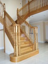 Staircase after restoration by DJ Bulpitt