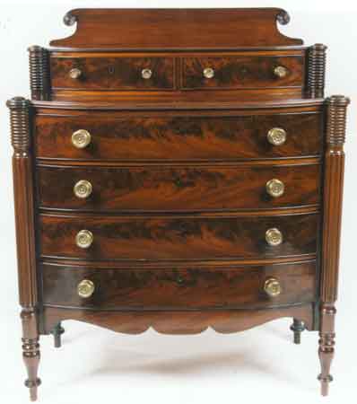 Restored antique chest of drawers